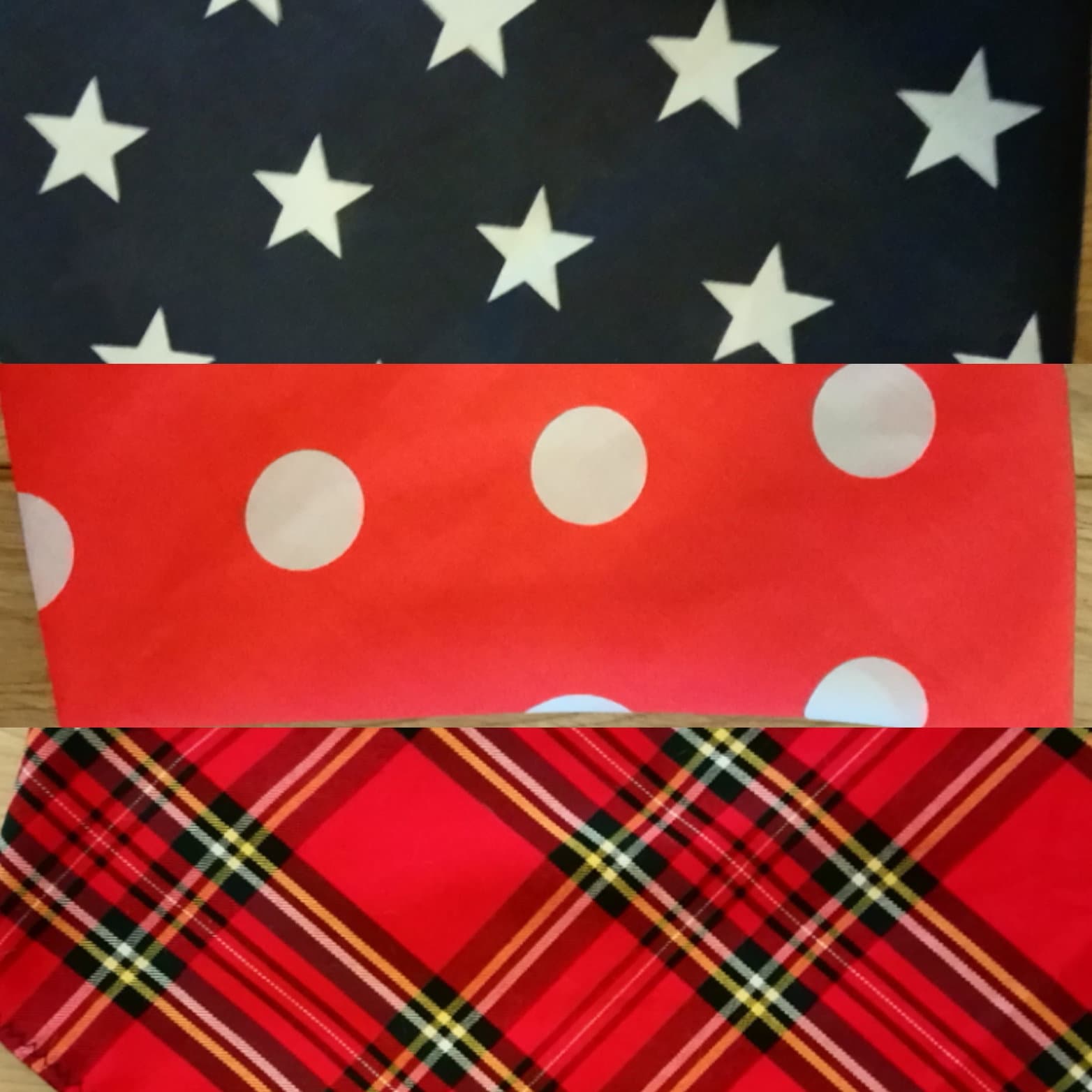 Dog Bandana Dog Accessories Tartan Dog Bandanas Present for Dog