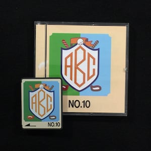 Monogramas e brasões Desenhos de bordado Cartão nº 10 para máquinas de bordar Brother Bernina Deco White Baby Lock e Simplicity