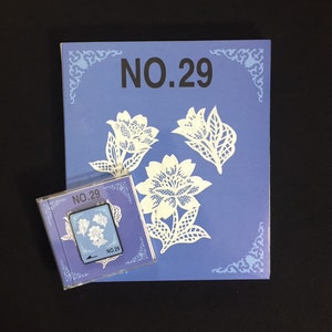 Spitzen-Stickdesign-Karte 29 für Brother Bernina Deco White Baby Lock und Simplicity Stickmaschinen