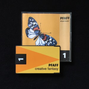 Pfaff Stickmuster Musterkarte #1 für Pfaff Creative 7570 7560