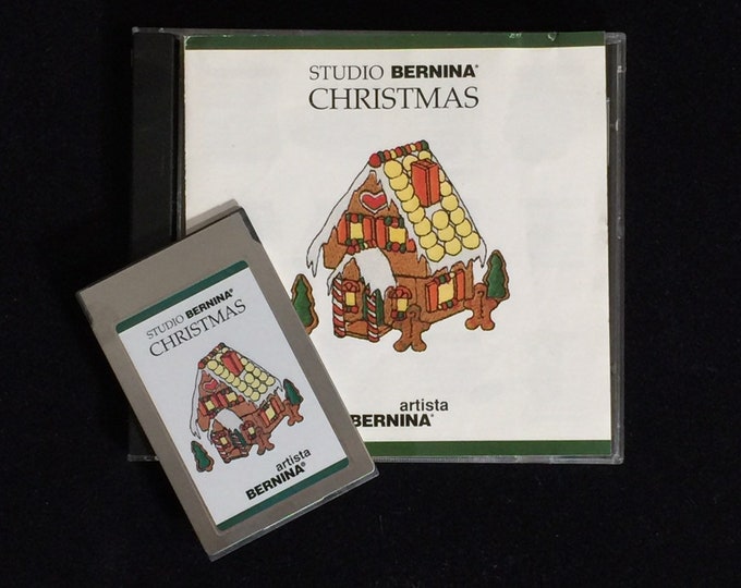 Studio Bernina Christmas Embroidery Designs Card for Bernina Etsy