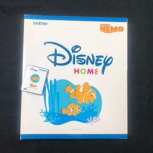 Disney Findet Nemo Stickmuster Karte für Brother Disney Stickmaschinen