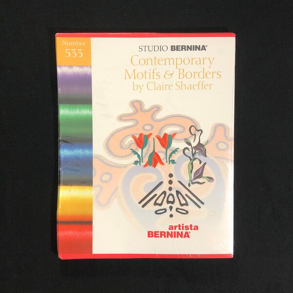 Bernina Artista Embroidery Card Etsy