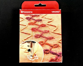 Husqvarna Viking Yarn Embellishment Foot Set-Designer Diamond Ruby SE Sapphire -Group 7