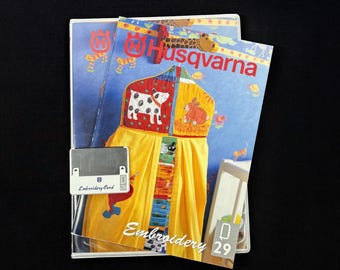 Circus Clowns Embroidery Designs Card #29 for Husqvarna Viking Embroidery Machines