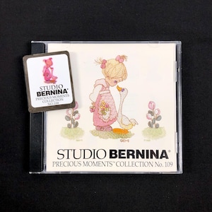 プレシャス モーメンツ 刺繍デザイン カード #109 ブラザー ベルニナ デコ ホワイト ベビー ロックおよびシンプリシティ 刺繍機用
