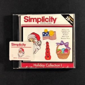 Die Stickdatei für die Stickdatei ""holiday"" ist in einem schönen Organzabeutel genäht."