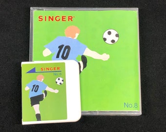 SINGER Sports Embroidery Designs Card #8 For Quantum XL100, XL150 And XL1000 Embroidery Machines