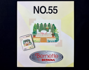 Garden Embroidery Designs Card #55 for Brother Bernina Deco White Baby Lock and Simplicity Embroidery Machines