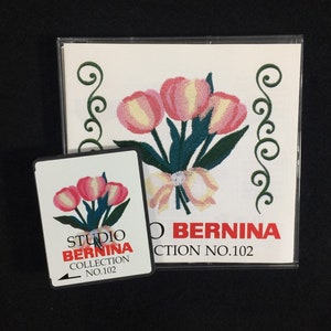 Studio Bernina Embroidery Designs Card #102 for Brother Bernina Deco White Baby Lock and Simplicity Embroidery Machines