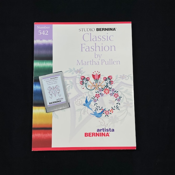 Bernina Artista Embroidery Card Etsy