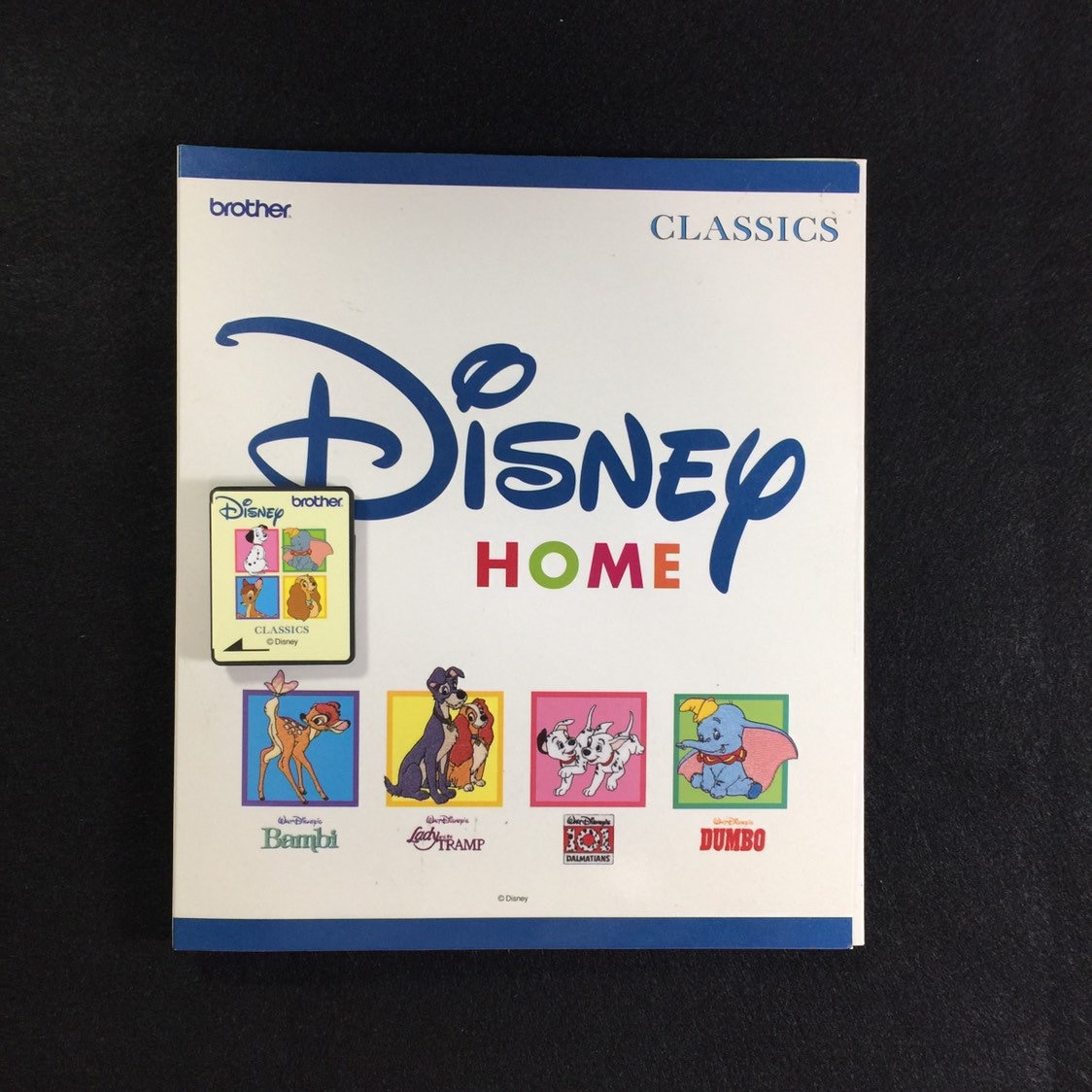 Disney Classics Embroidery Designs Card for Brother Disney