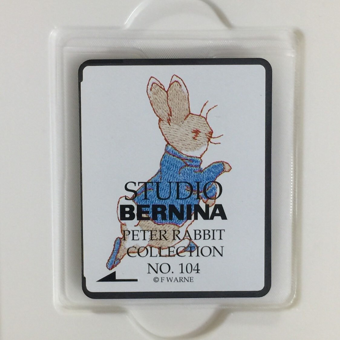 Peter Rabbit Embroidery Designs Card #104 for Brother Bernina Deco