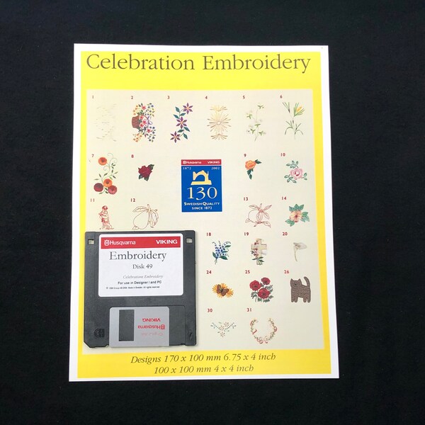 Husqvarna Viking Designer 1 Embroidery Machine Etsy