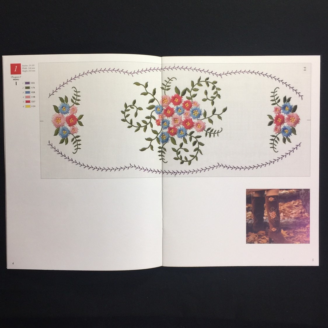 Mega Elegance Embroidery Designs Disk 131 for Husqvarna Viking Designer