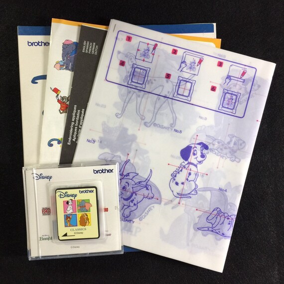 Disney Classics Embroidery Designs Card for Brother Disney
