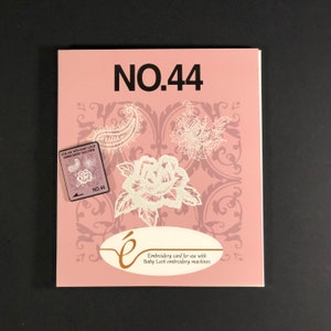 Spitzen Stickdatei #44 für die Brother Bernina Deco simplex Stickmaschine