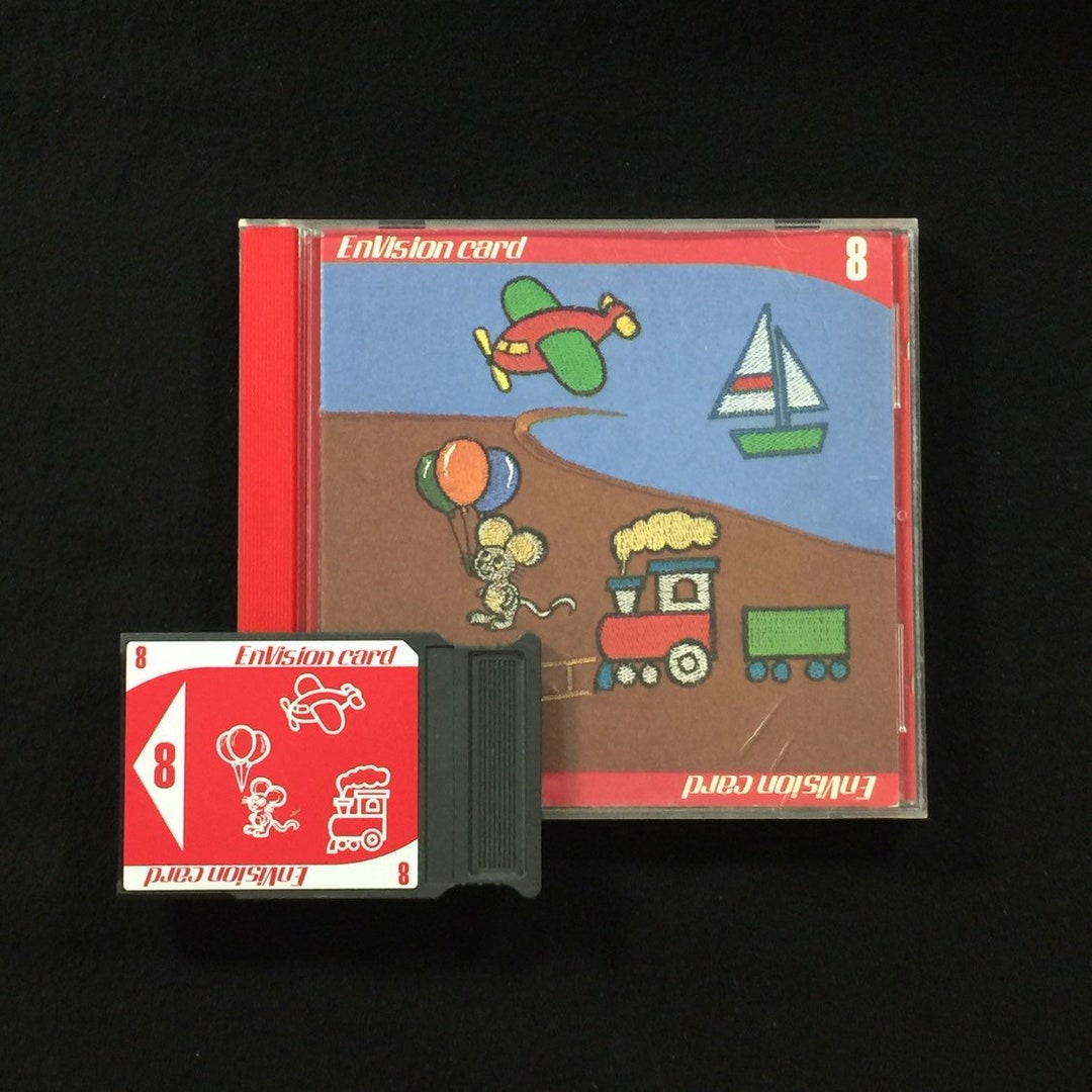 Envision Kids Embroidery Designs Card 8 for Janome Elna Kenmore