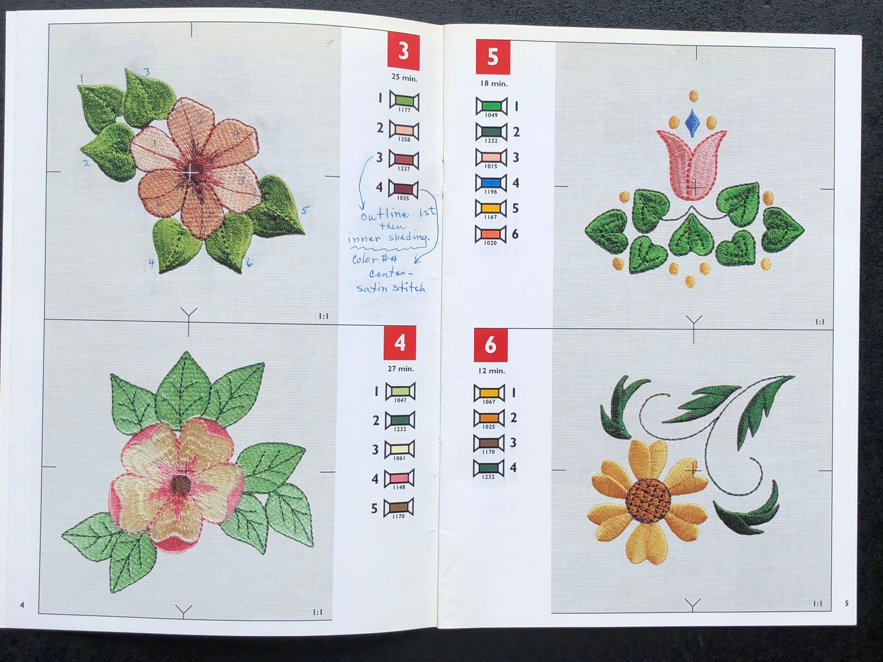 Fantasy Flowers Embroidery Card #30 for Husqvarna Viking