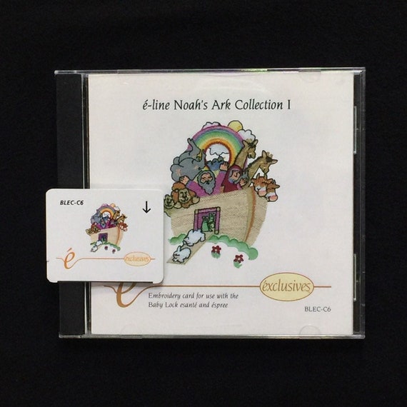 E Line Noah S Ark Embroidery Designs Card For Brother Etsy E Line Noah S Ark Embroidery Designs Card For Brother Etsy