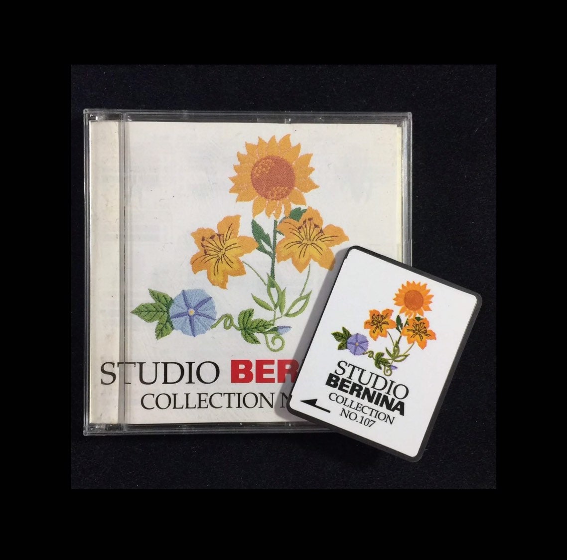 EUC Studio Bernina Embroidery Memory Cards You Choose! 
