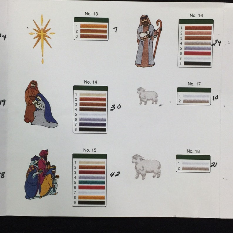 Studio Bernina Christmas Embroidery Designs Card For Bernina  Etsy