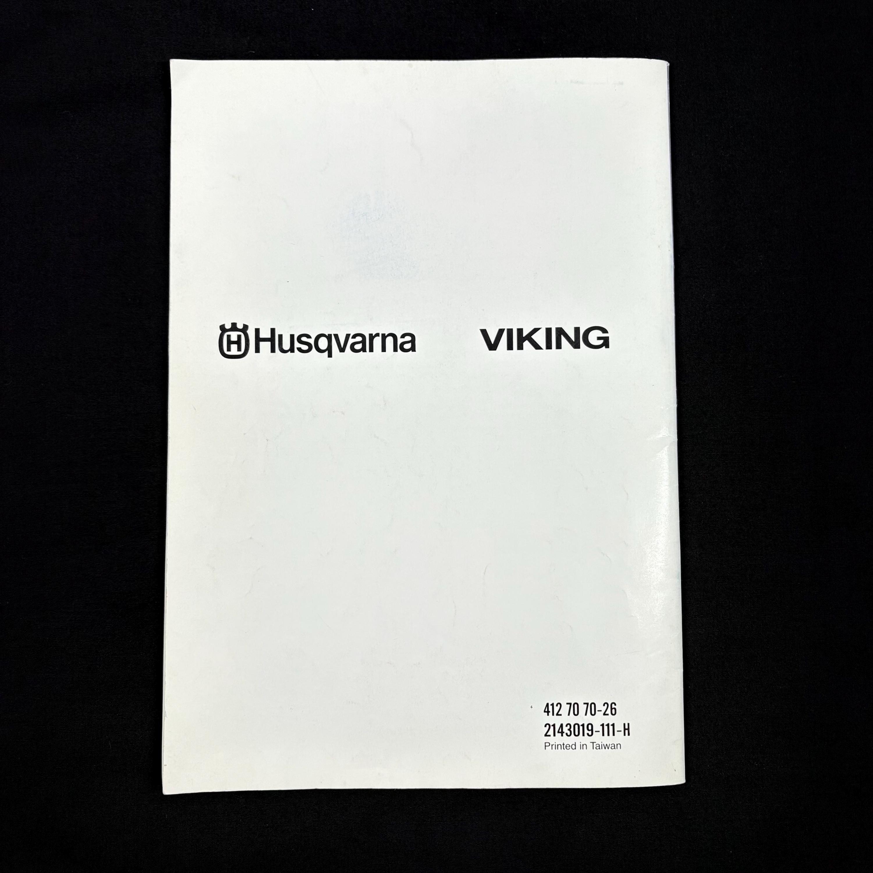 Husqvarna Viking Operating Manual for Model 905 and 910 Serger