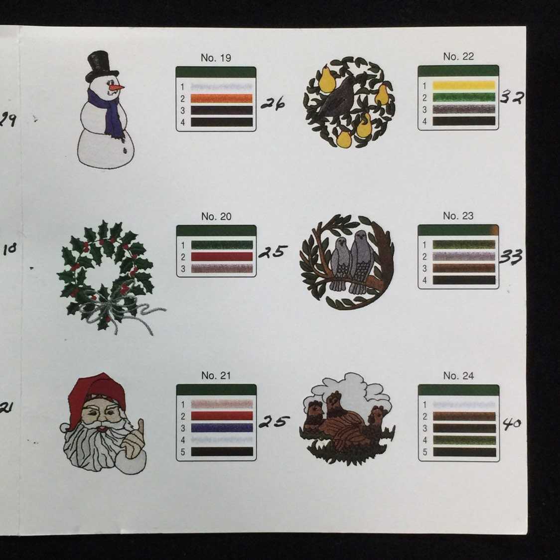 Studio Bernina Christmas Embroidery Designs Card For Bernina  Etsy