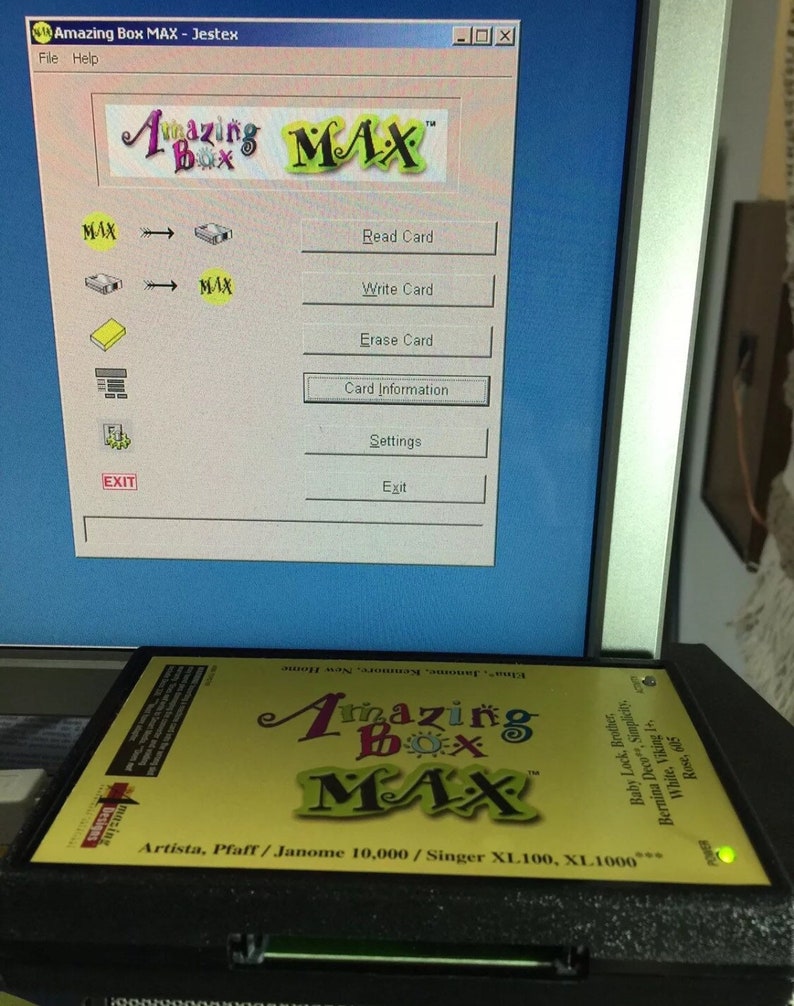 Amazing Box Max Embroidery Designs Card Converter Box Etsy