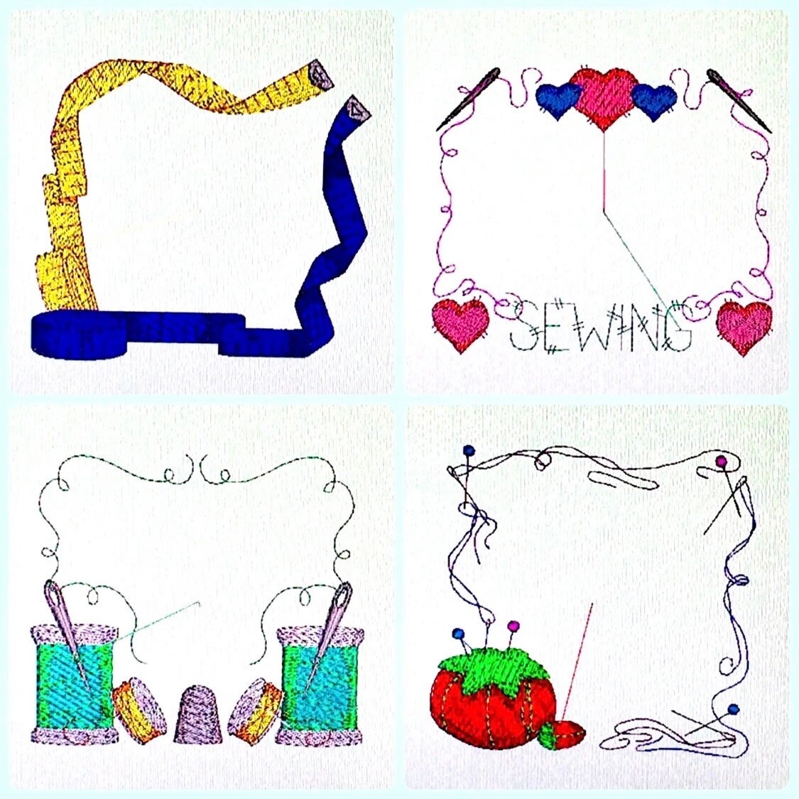 Sewing Notions Embroidery Designs Disk for Husqvarna Viking Designer 1