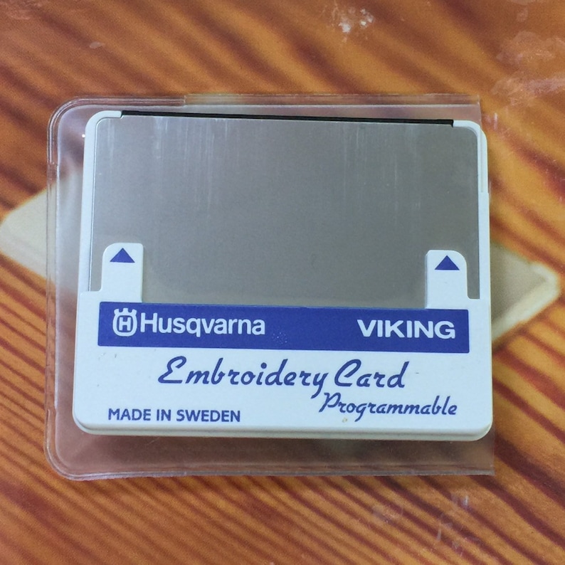 Programmable 256 KB Embroidery Designs Card for Husqvarna Viking Rose