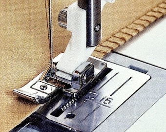 Husqvarna Viking  Edging Joining Foot J for Sewing Machines Models from groups 1-7