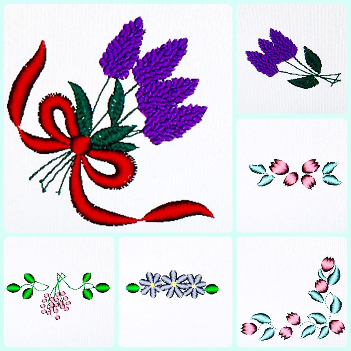 Floral and Quilting Embroidery Designs Floppy Disk for Etsy