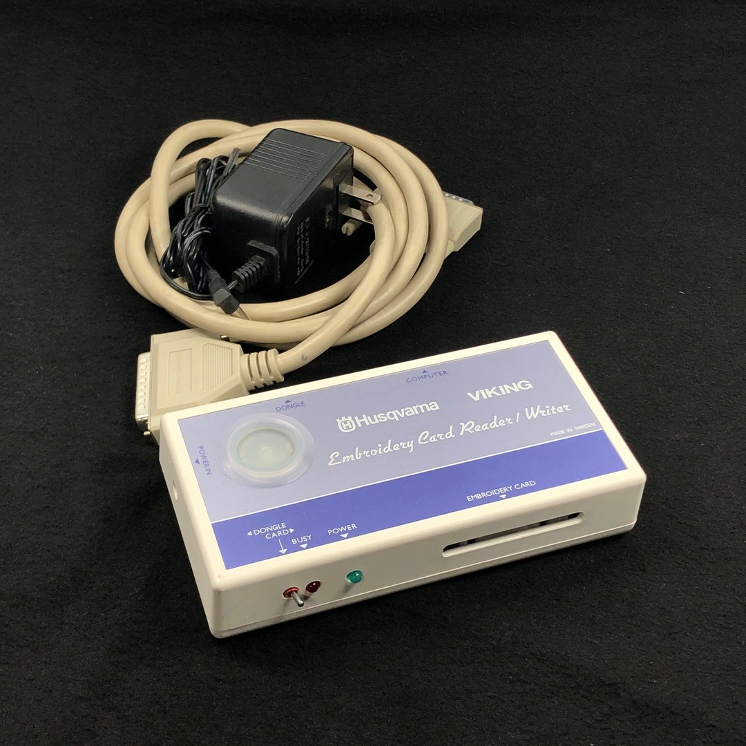 Husqvarna Viking Embroidery 256kb Card Reader/writer for Orchidea