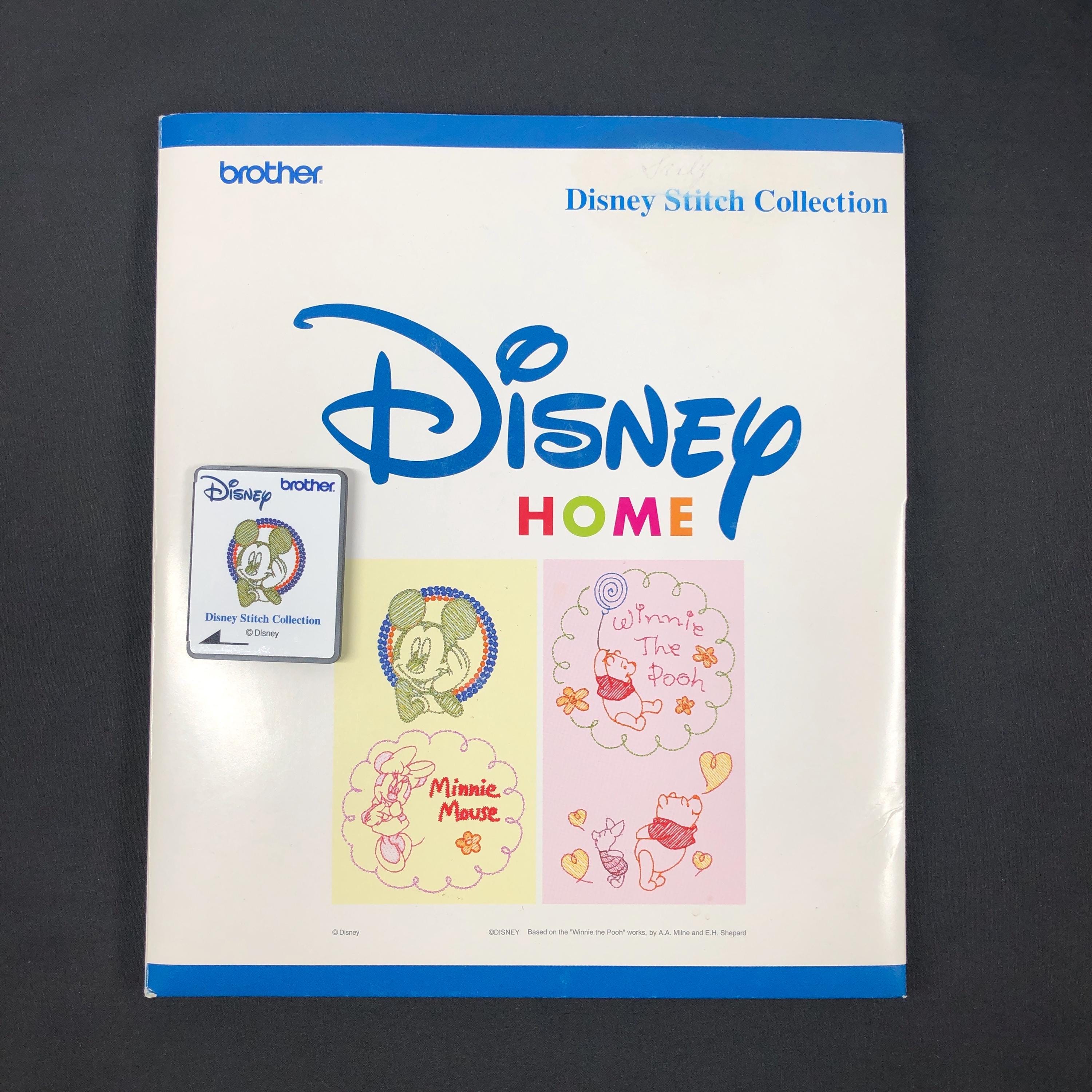 Disney Stitch Collection Embroidery Designs Card for Brother