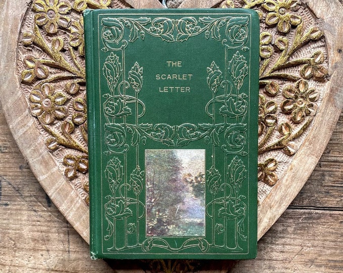 Rare Antique 1800s the Scarlet Letter Book by Nathaniel Hawthorne With ...
