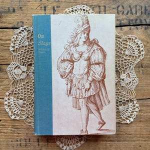 Vintage On Stage: A History of Theatre book, Egypt, Greece, Renaissance theatre in Europe, Shakespeare, drama club theatre student gift
