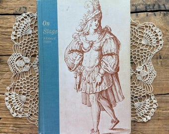 Vintage On Stage: A History of Theatre book, Egypt, Greece, Renaissance theatre in Europe, Shakespeare, drama club theatre student gift
