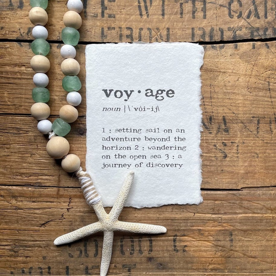 voyage definition in a sentence