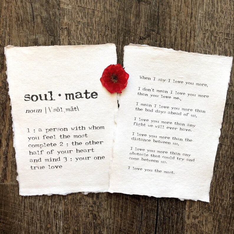When I say I love you more the most poem print in typewriter Etsy When I say I love you more the most poem print in typewriter Etsy
