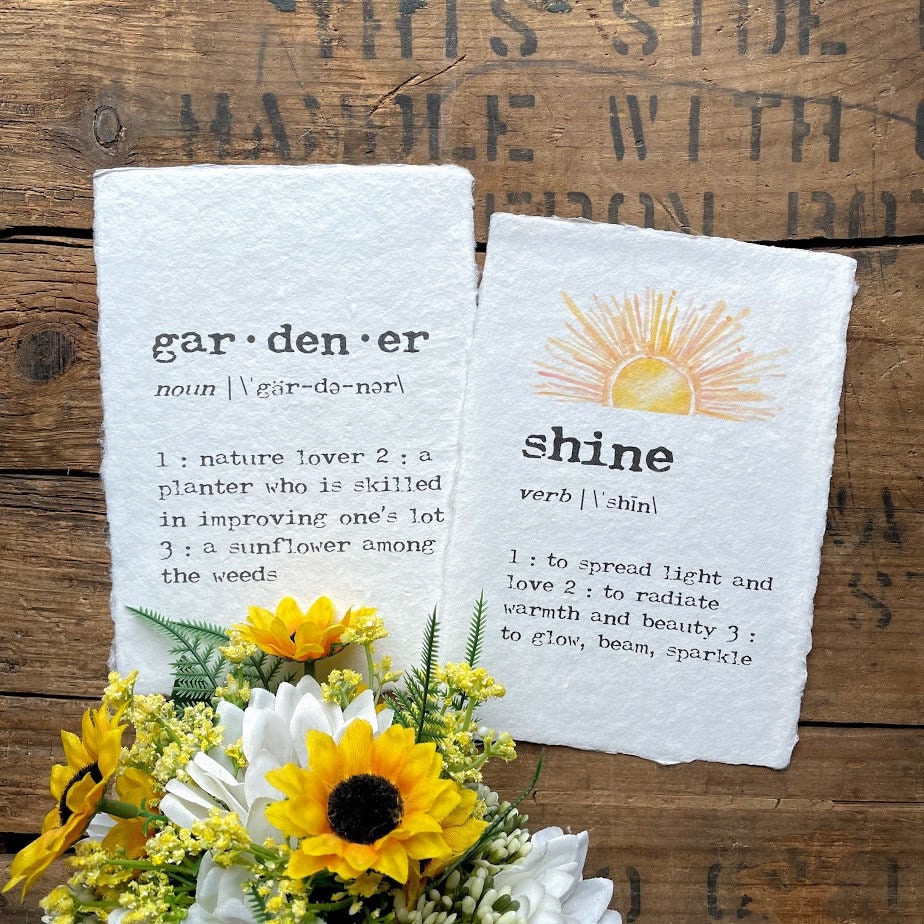 Shine definition print in typewriter font on 5x7 or 8x10 Etsy