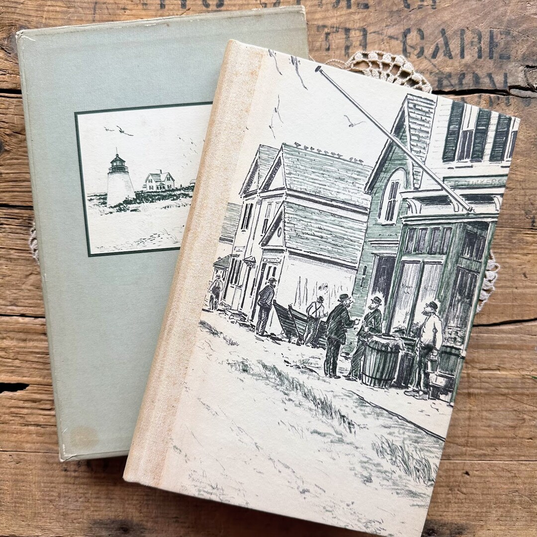 1968 Cape Cod Book by Henry David Thoreau, Beach Town, Beach House