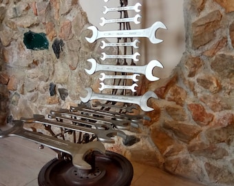 metal wrench chair industrial
