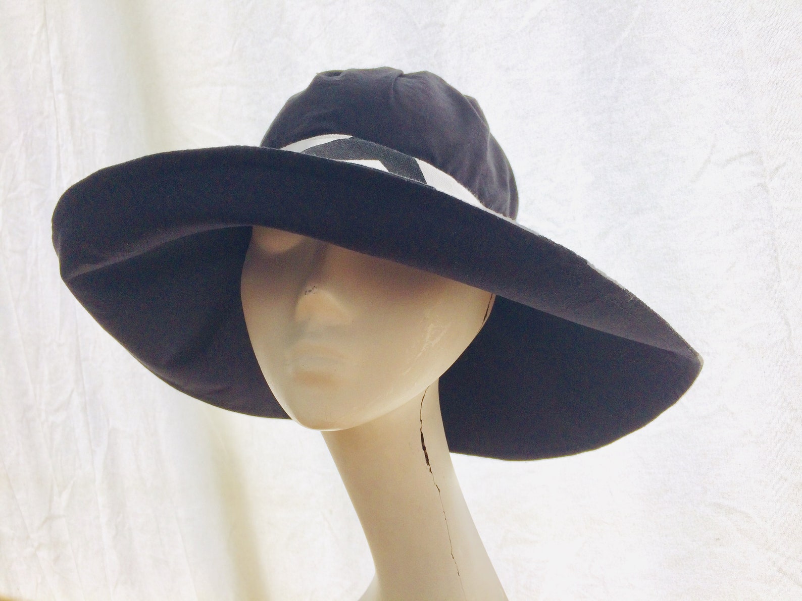 Designer Hat Extra large Brim Womens Sun Hat Floppy Hat Etsy