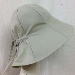 Tulip Hat Pattern - Adjustable Ponytail Hat sewing Pattern - Sun Protection - Designer Reversible Wide Brim Hat - DIY Floppy Bucket Hat PDF