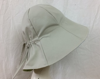 Tulip Hat Pattern - Adjustable Ponytail Hat sewing Pattern - Sun Protection - Designer Reversible Wide Brim Hat - DIY Floppy Bucket Hat PDF