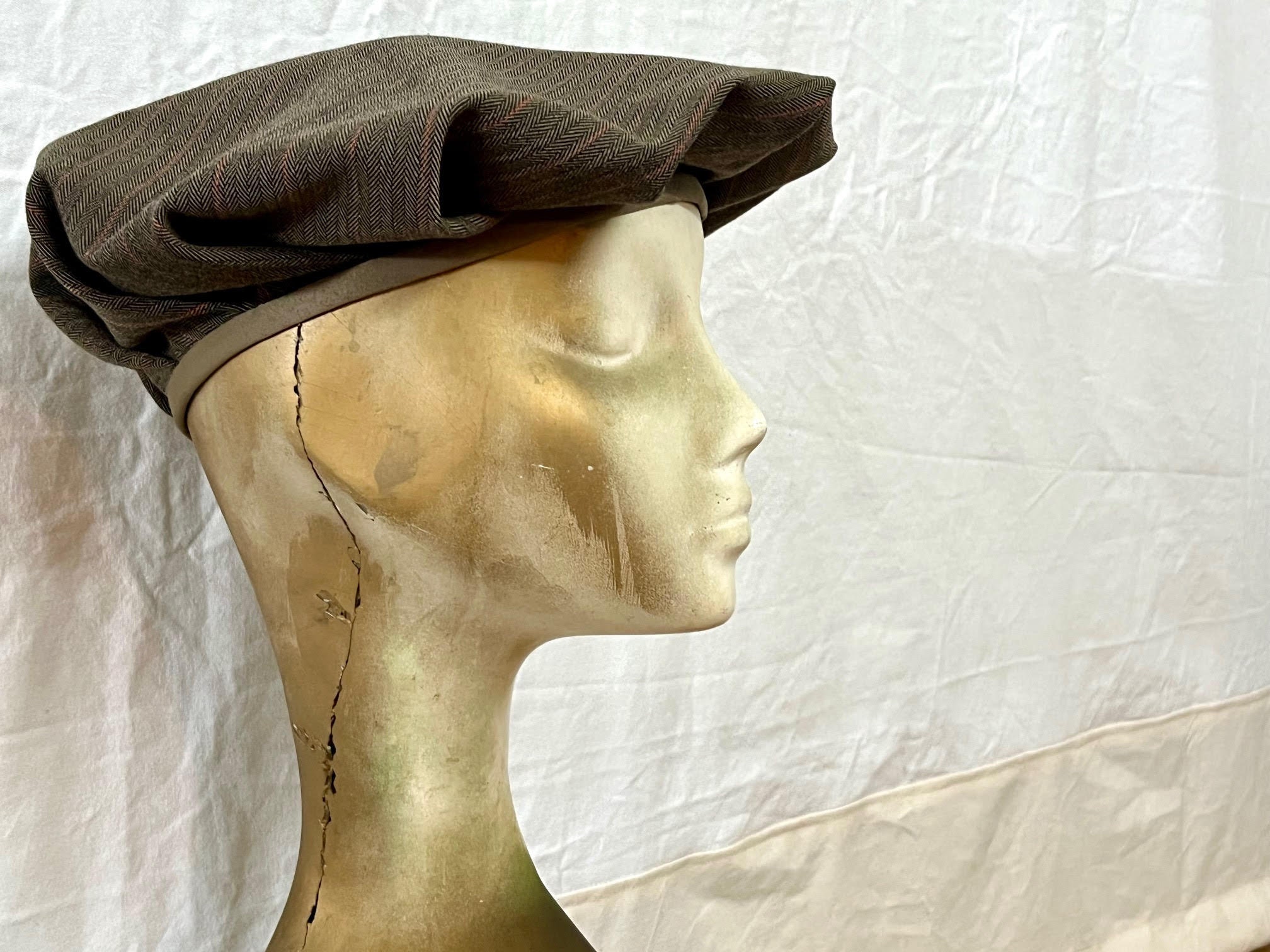 Beret Sewing Pattern - Pdf Winter Hat - Easy Sew - Fleece or Wool Warm ...