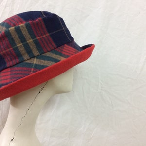 Winter Reversible Bucket Hat Sewing Pattern - Digital Instant Download PDF Fabric DIY