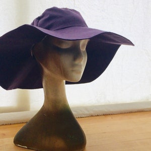 Serpentine Pattern - Hat Sewing Pattern- Floppy Huge Brim Reversible Sun Hat- Garden Cap- Woman Summer Outdoor Hat- PDF Digital Download DIY