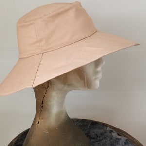 Bucket Hat Sewing Pattern - Wide Brim Sun Protection Hat - Men Summer Cap - Reversible Woman Bucket Hat -  Instant Digital Download PDF DIY